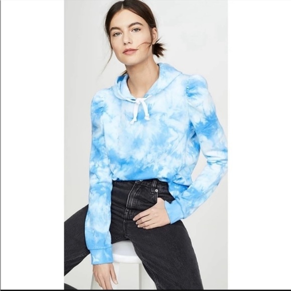 Generation Love Puff Sleeve Tie Dye Sweatshirt - Picture 3 of 3